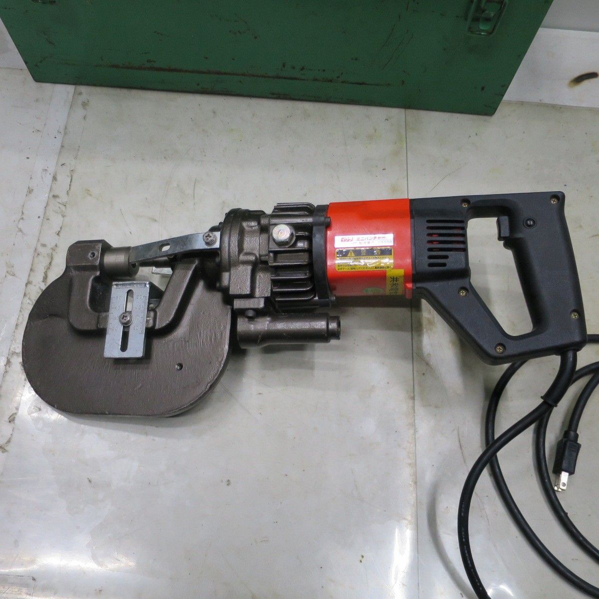付き◆育良精機 イクラ ミニ パンチャー IS-20MP 曽根工具 電動 油圧式 工具 穴あけ◆