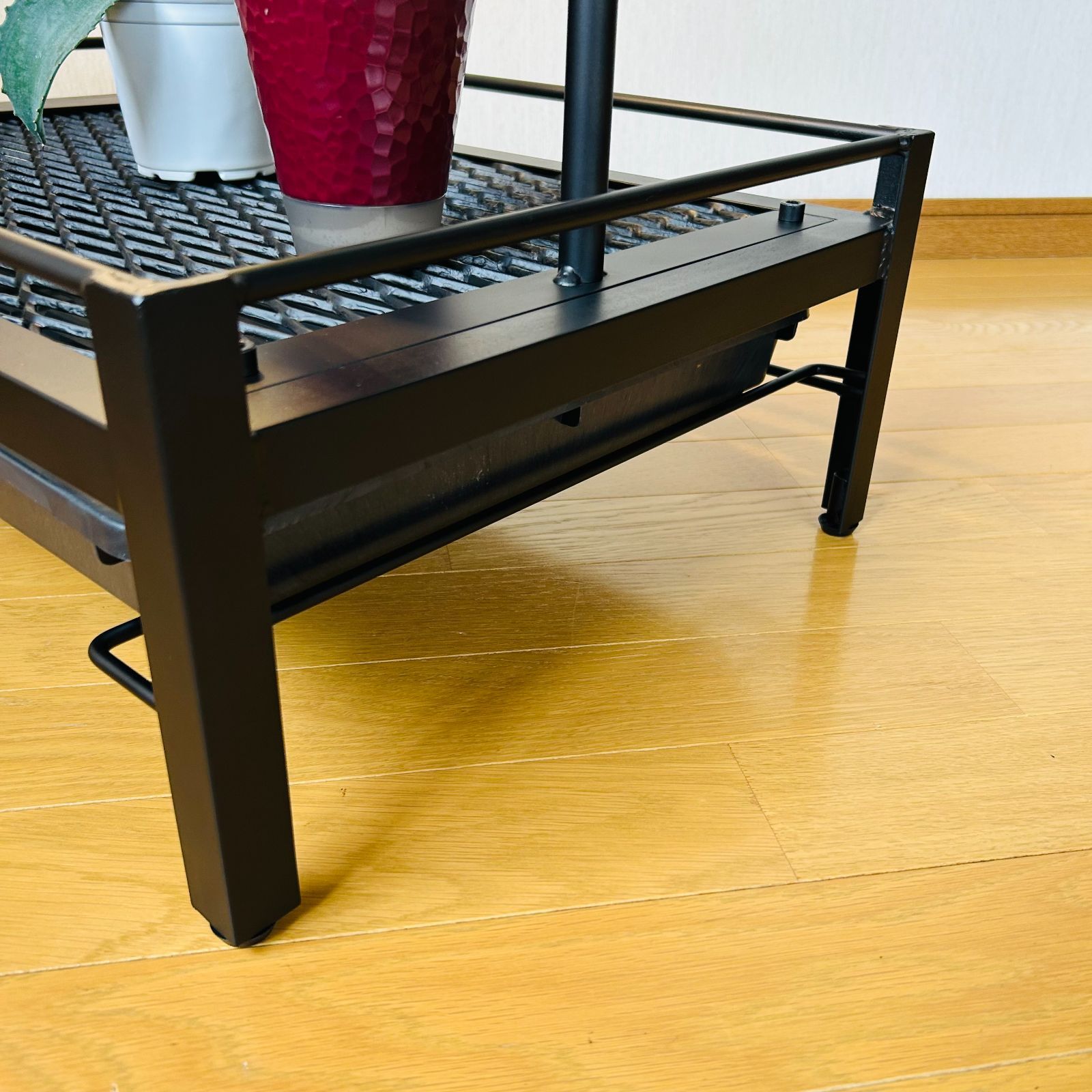 メッシュラック プランター ダクトレール50cm 64cm x 40cm 受け皿付き