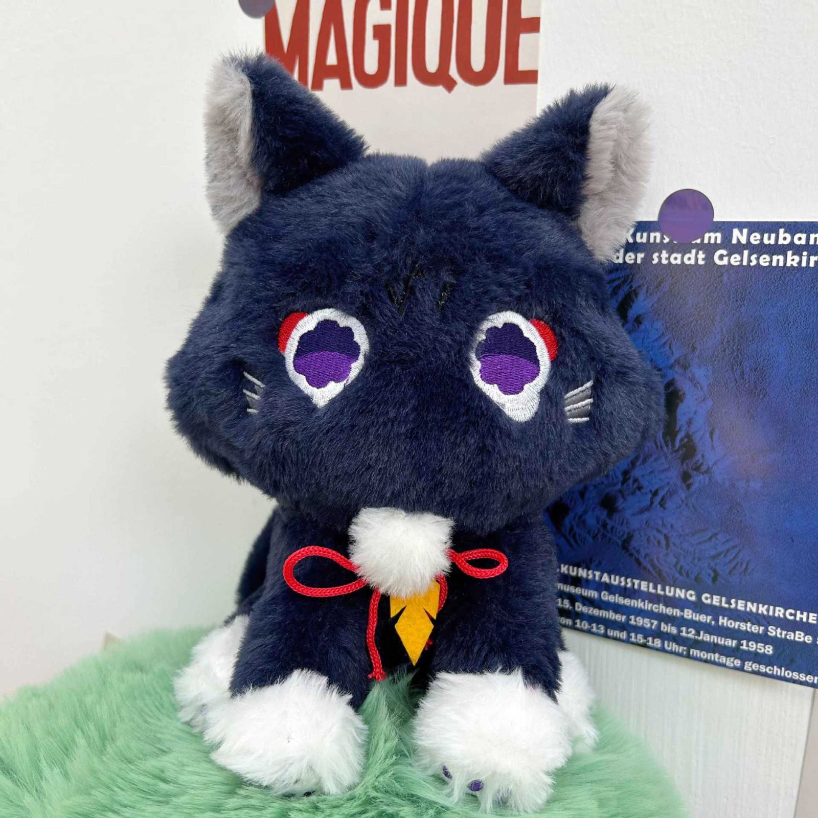 原神 スカラマシュ ぬいぐるみ 25cm グッズ 放浪者 散兵 猫 超