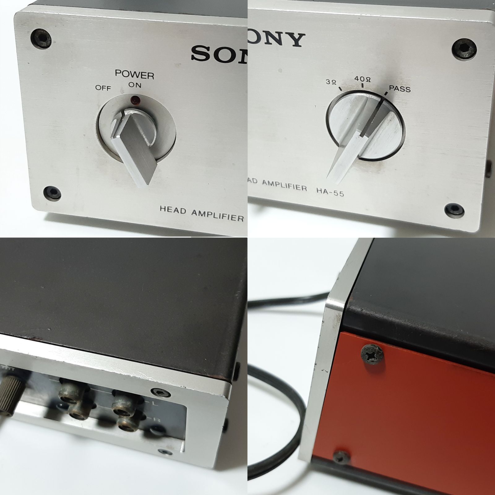 SONYヘッドアンプHA-55 HA-55 SONY - 中古オーディオ 高価買取・販売 ハイファイ堂