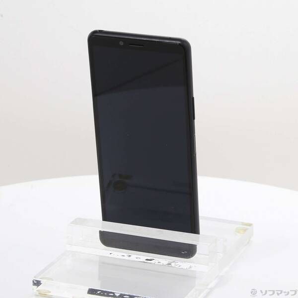 中古品〕 Xperia 10 II 64GB ブラック SO-41A docomoロック解除