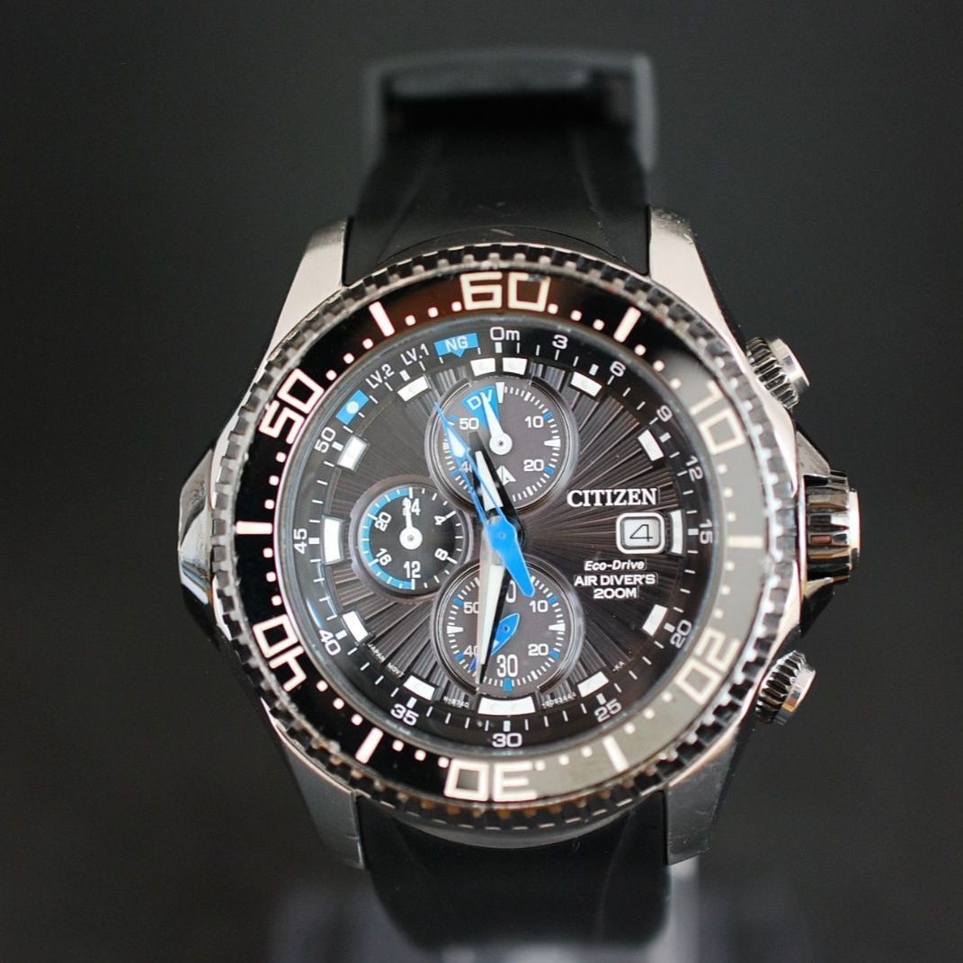 CITIZEN AIR DIVER'S エコドライブ B740-S062756 CITIZEN AIR DIVER'S