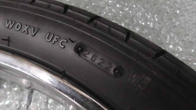 カラー カブ50 AA04 の フロントホイール タイヤ付 M12 1758070108