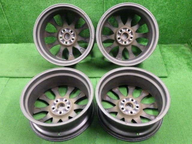 アルミホイール 4本セット 50エスティマ純正 18インチ 7J オフセット＋51 5穴 PCD114.3. ハブ径60mm 9142