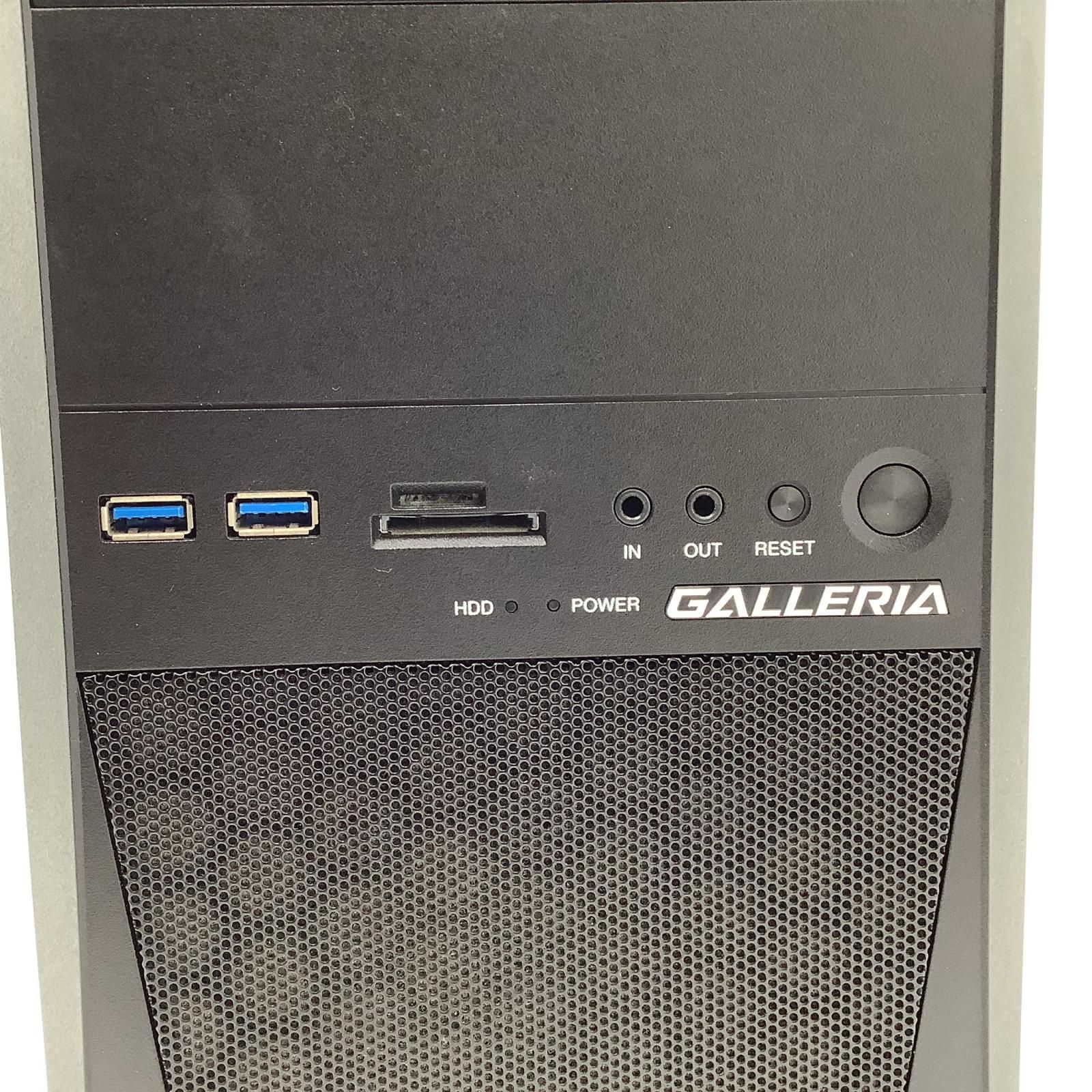 全額返金保証】【最速発送】ドスパラ GALLERIA ゲーミングPC /i5-8500 