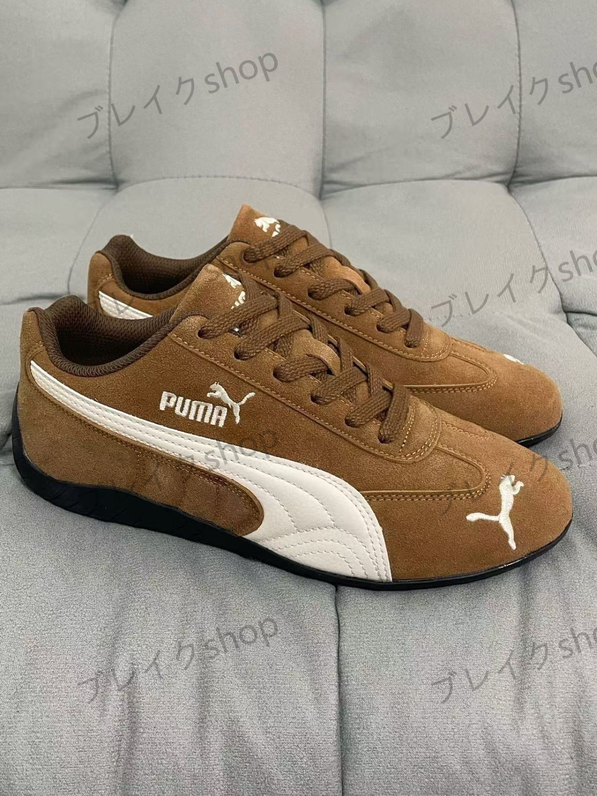 PUMA プーマ スニーカー レディース ファッション SPEEDCAT OG スピードキャット コーヒー色です 男女兼用