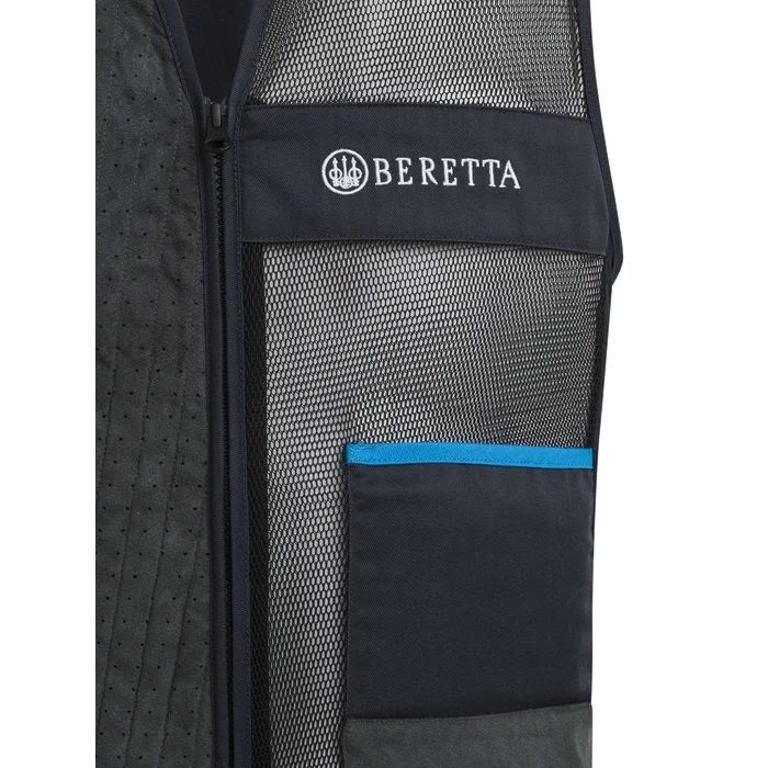 ベレッタ ユニフォームプロ20.20 ベスト（ブラック＆ブルー）/Beretta
