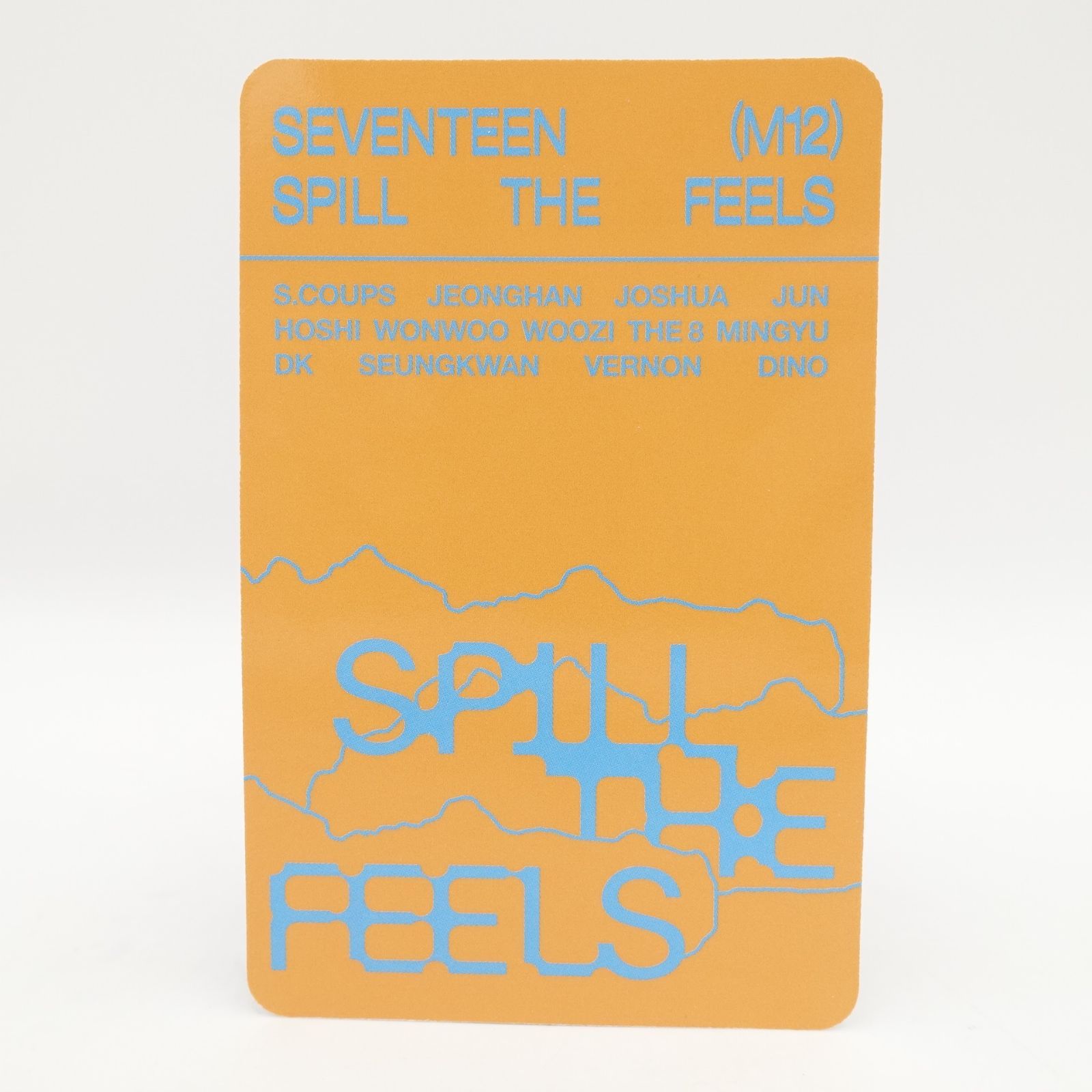 【バラ売り不可】SEVENTEEN　ジョシュア　ジョンハンetc　トレカ　グッズ SEVENTEEN ジョンハン ジョシュア SPILL THE FEELS Ver.2