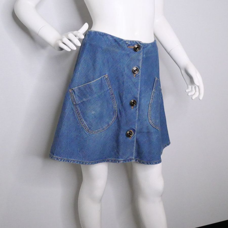 ◎ GUCCI グッチ イタリア製 デニムスカート