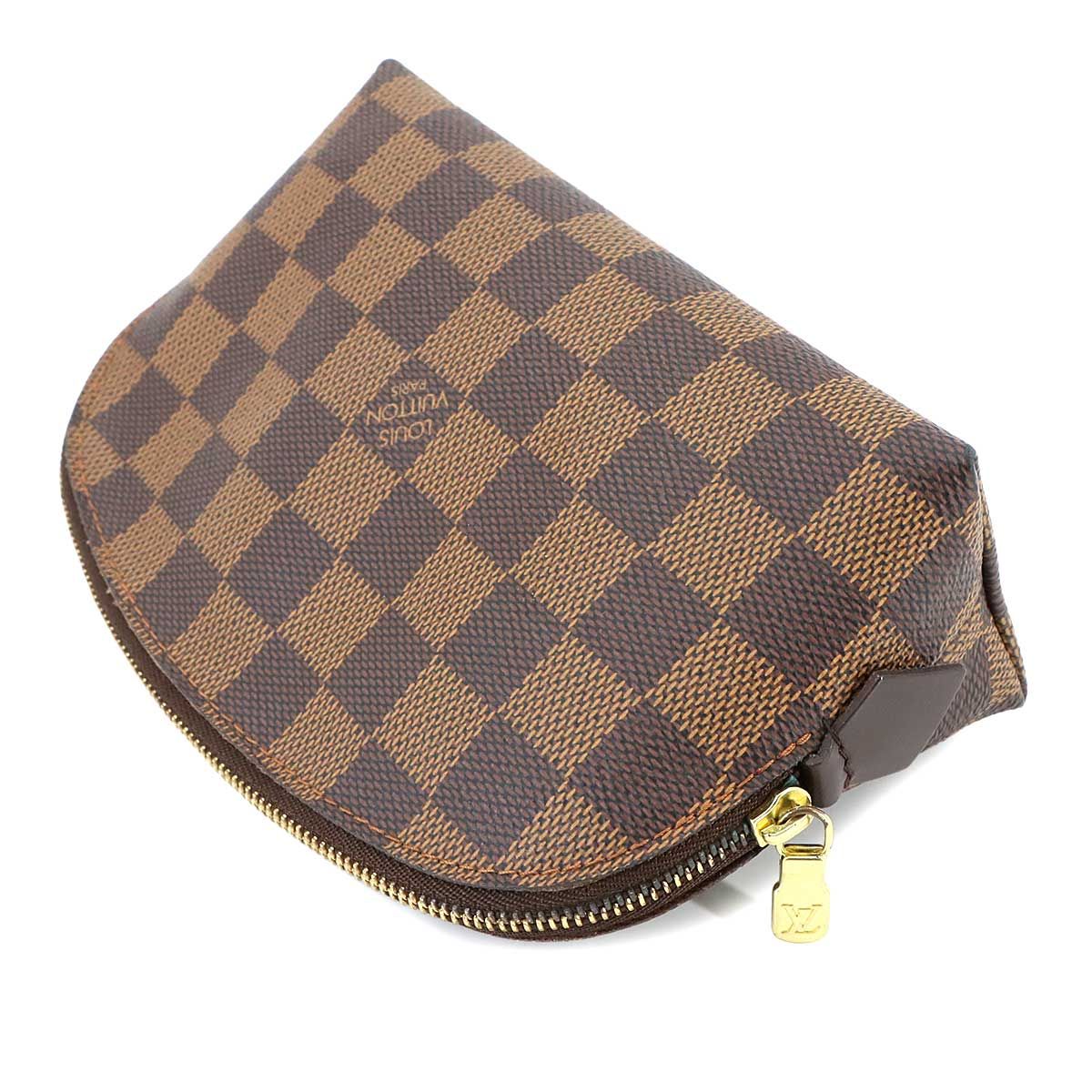 ルイヴィトン ダミエ エベヌ コスメティックポーチ ポシェット・コスメティック PM ダミエ・エベヌ｜ルイ・ヴィトン 公式