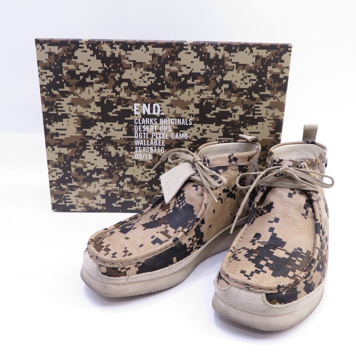 END. × CLARKS エンド・クラークス WALLABEE GTX ワラビーブーツ