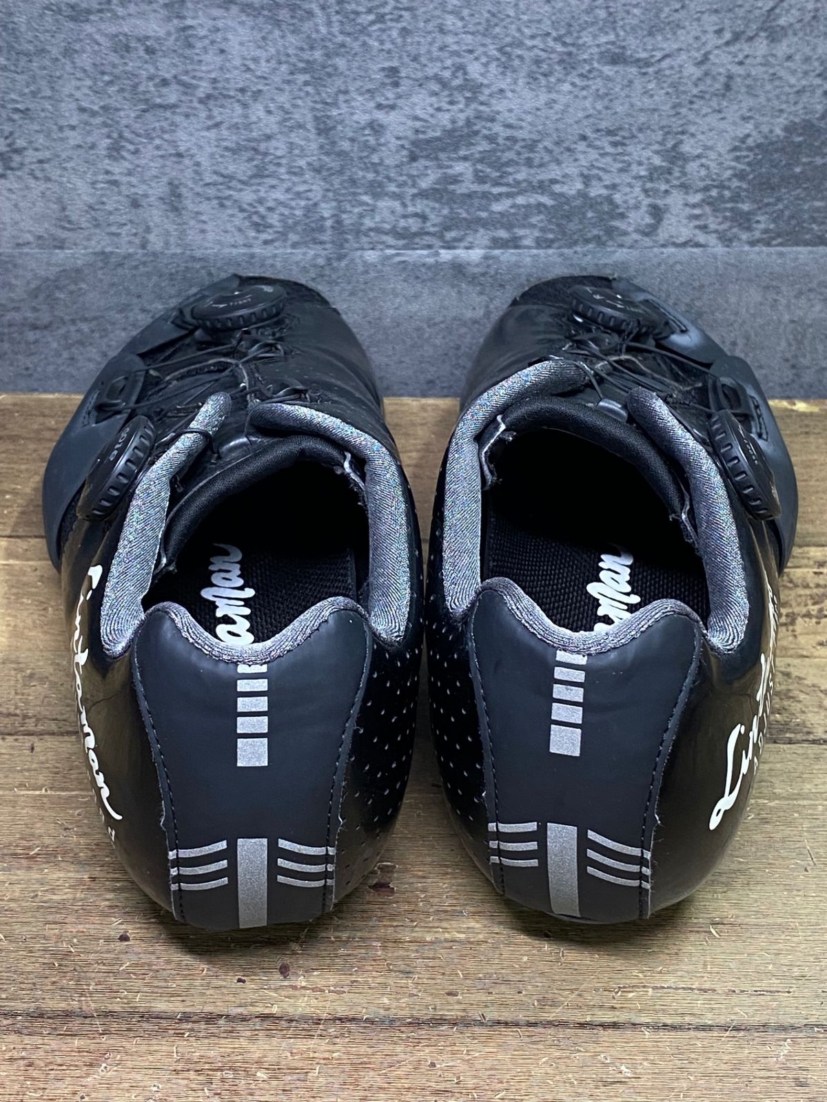 JH304 リンタマン LINTAMAN ADJUST ROAD PRO ビンディングシューズ 黒 EU42