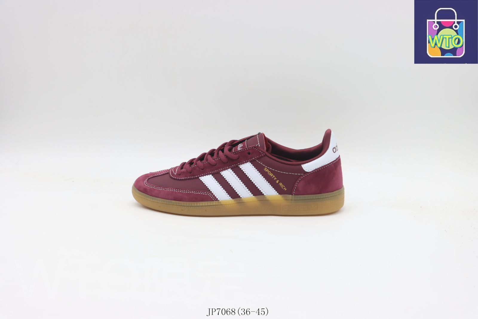 今日 アディダス Adidas スケートシューズ JP7068 ワインレッド-WTO輸入2