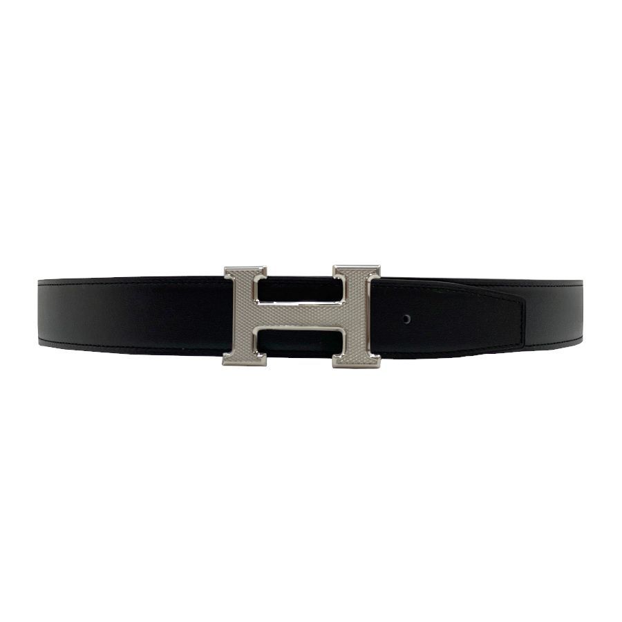 新品】エルメス HERMES ベルトバックル《 Hギヨシェ 》& レザー