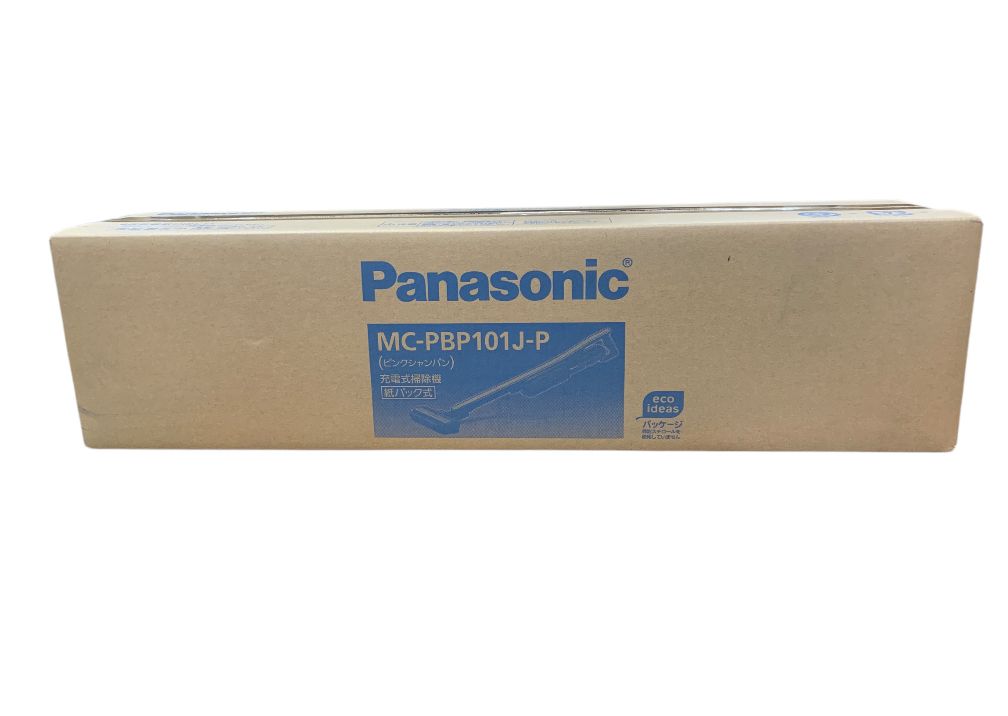 ♪2470 パナソニック 充電式掃除機 MC-PBP101J-P ピンクシャンパン スティック|ハンディ 紙パック式 Panasonic