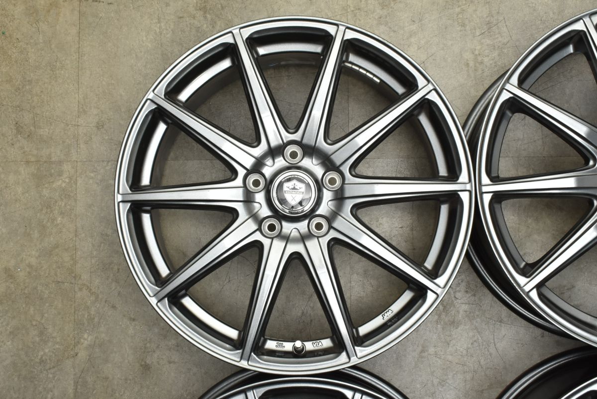 ライツレー◆7J 18インチ IS53 PCD114.3-5H◆215/45R18 付◆ステップワゴン アクセラワゴン ビアンテ ノア ヴォクシー プレマシーなどに ライツレー◇7J 18インチ IS53 PCD114.3-5H◇215/45R18 付