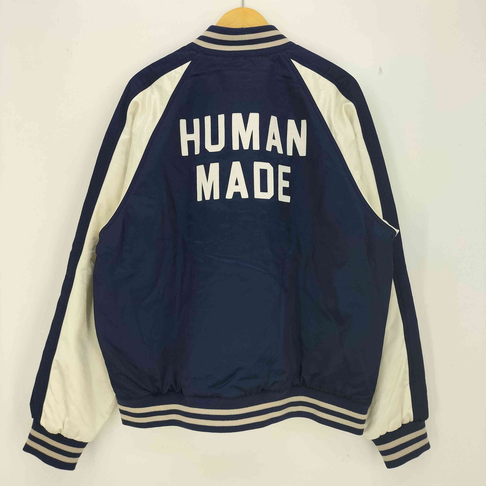 ヒューマンメイド HUMAN MADE SATIN STADIUM JACKET メンズ JPN：XXL