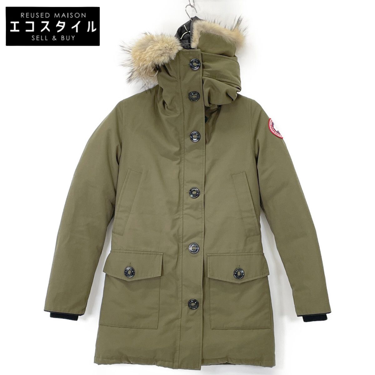 CANADA GOOSE カナダグース 2603JL ﾌﾞﾛﾝﾃﾊﾟｰｶ ｶｰｷ ｺﾖｰﾃﾌｧｰ ﾌｰﾃﾞｯﾄﾞﾀﾞｳﾝ  