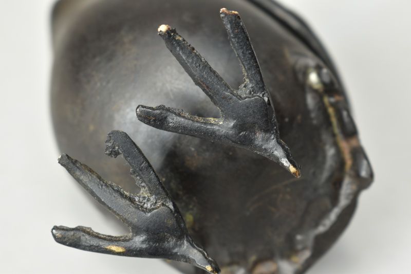 うずら形香炉 江戸時代