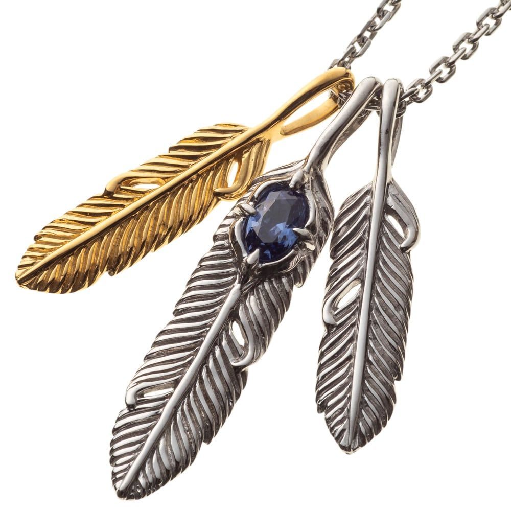 トリプルフェザーチャーム アルテミスクラシック シルバーアクセサリー ジュエリーブランド