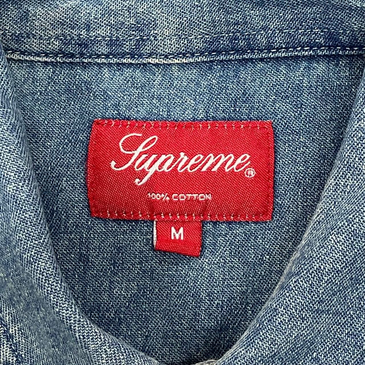 国内正規 SUPREME 20SS Invert Denim S/S Shirt デニムシャツ