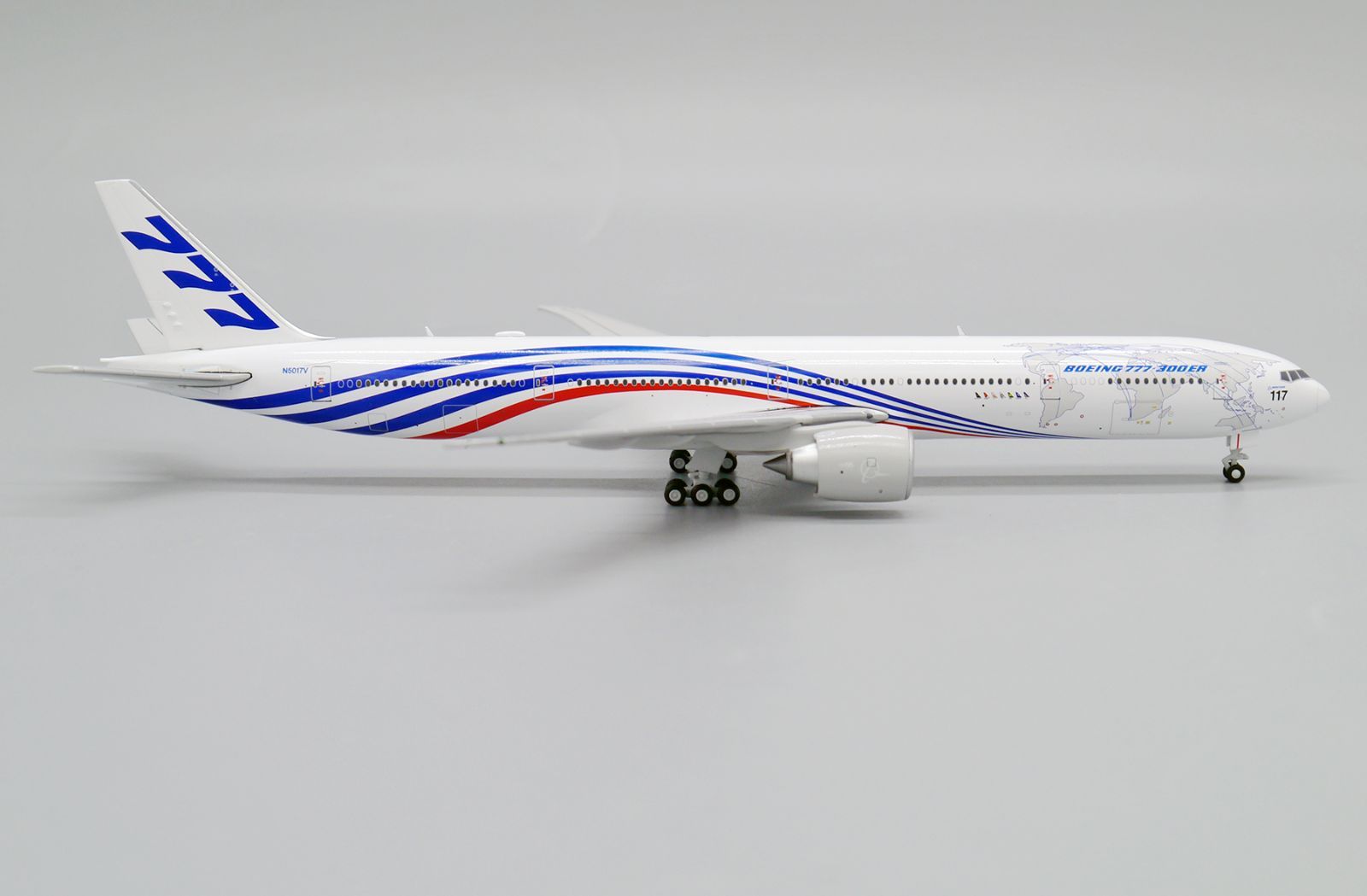 ボーイング 777-300ER N5017V ハウスカラー 1/400 Aviation 400 777-300ER ボーイング ハウスカラー N5017V 1/400 [AV4092]