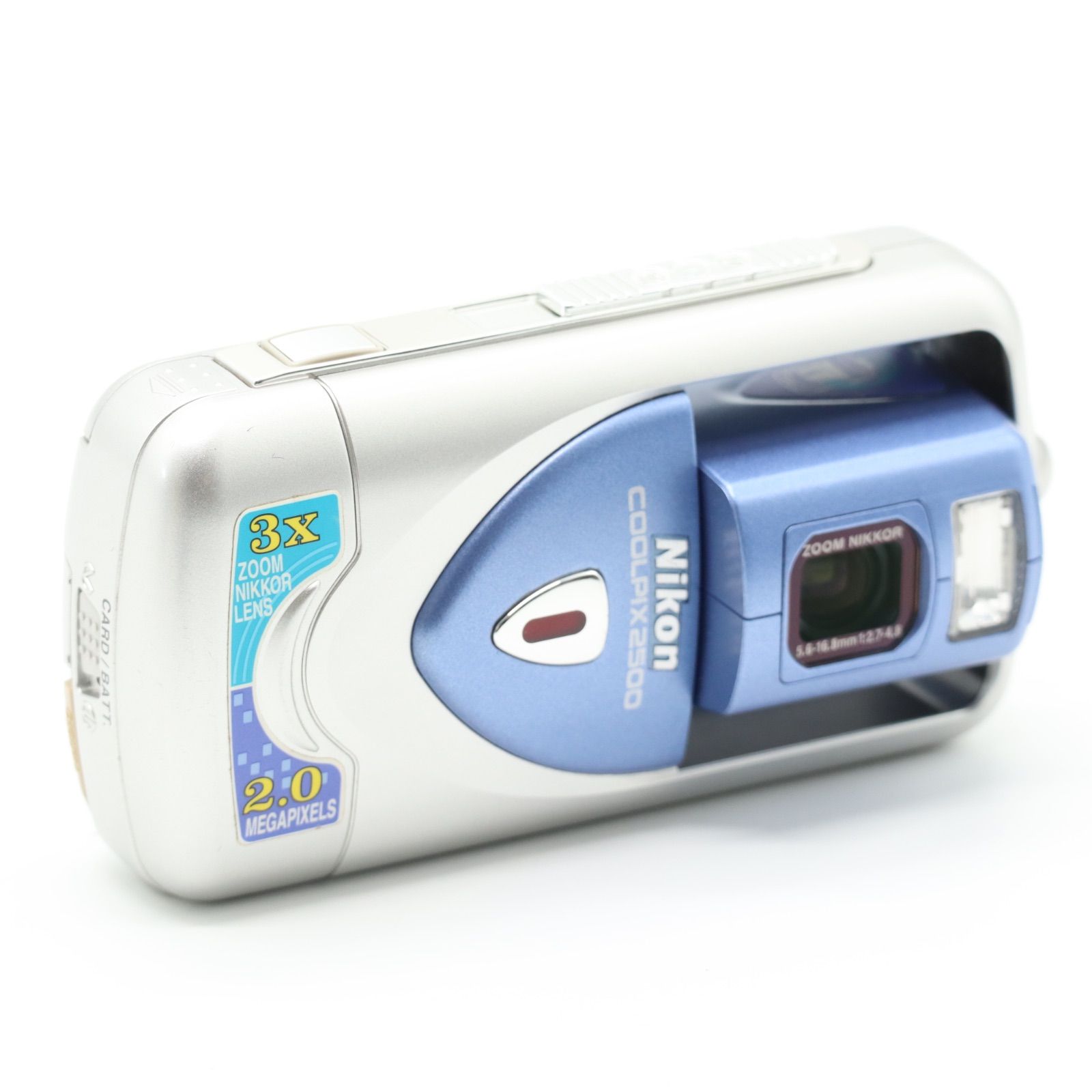 Nikon Coolpix 2500 2MP デジタルカメラ 光学3倍ズーム 初心者向け 