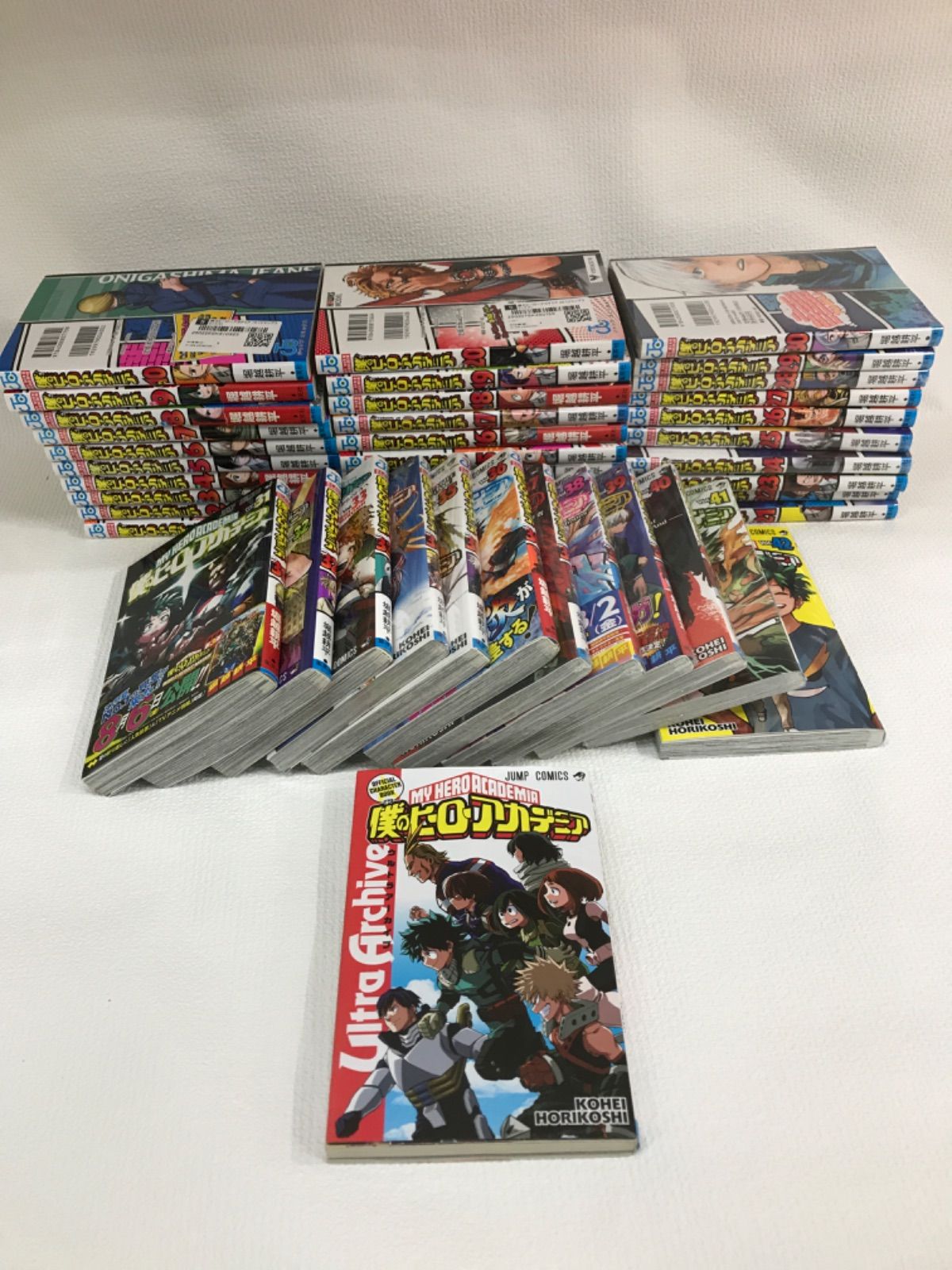 僕のヒーローアカデミア 1～42巻 全巻セット＋公式キャラクターブック付き 多数 ヒロアカ 堀越耕平 RW29E ⑤