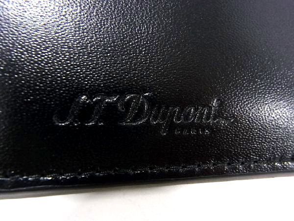 □新品□未使用□ S.T.Dupont エス・テー・デュポン レザー 二つ折り