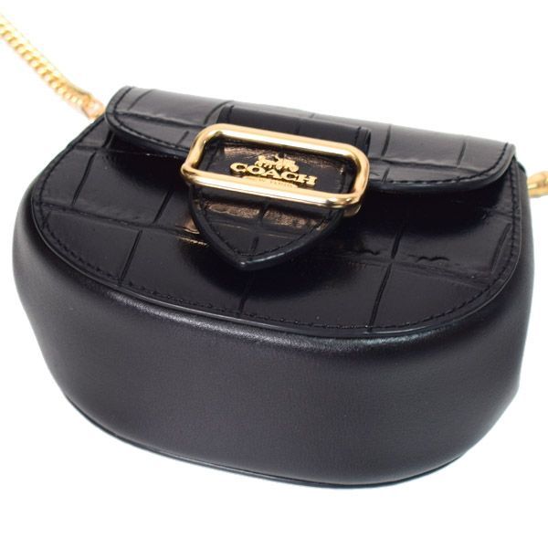 コーチ カードケース COACH クロコダイル エンボスドレザー モーガン 