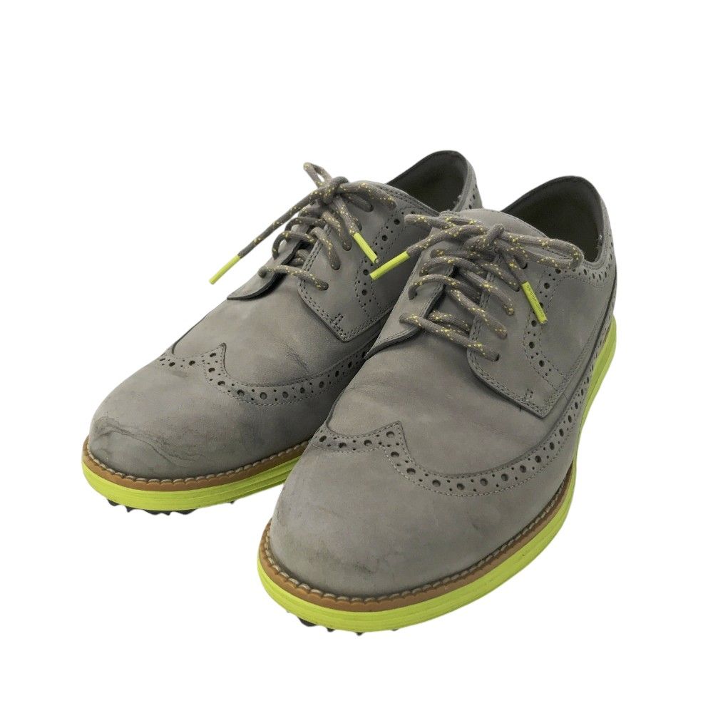 COLE HAAN GOLF コールハーンゴルフ　 ZEROGRAND C34005 OG WING OX スパイクレスゴルフシューズ  グレー系 25.5 [240101284917] ゴルフウェア メンズ ストスト
