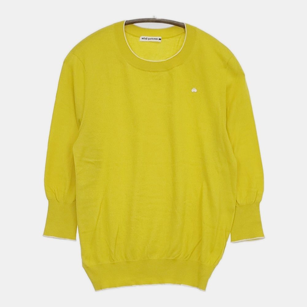ミナペルホネン　ニット 定価3.9万】ミナペルホネン mina perhonen unichorusロバ
