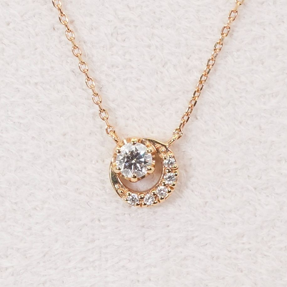 ヴァンドーム青山 ムーン K18×ダイヤモンド ネックレス/24-4429 - メルカリ 