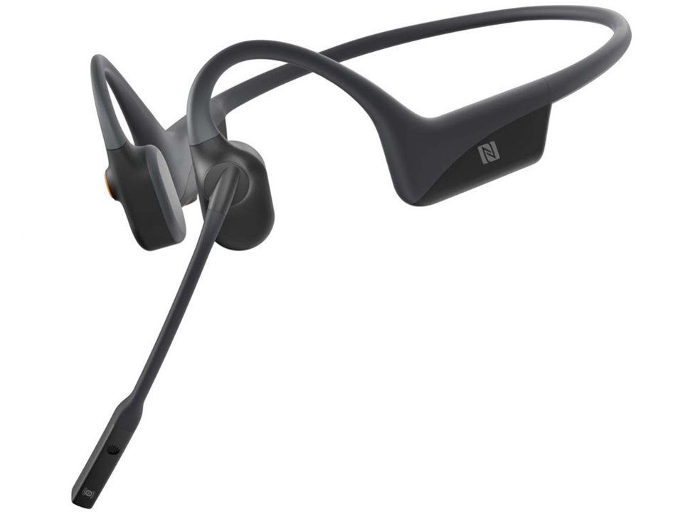 WJ30 ショックス Shokz OPENCOMM 骨伝導ヘッドセット Bluetooth対応 Slate Grey AFT-EP-000026