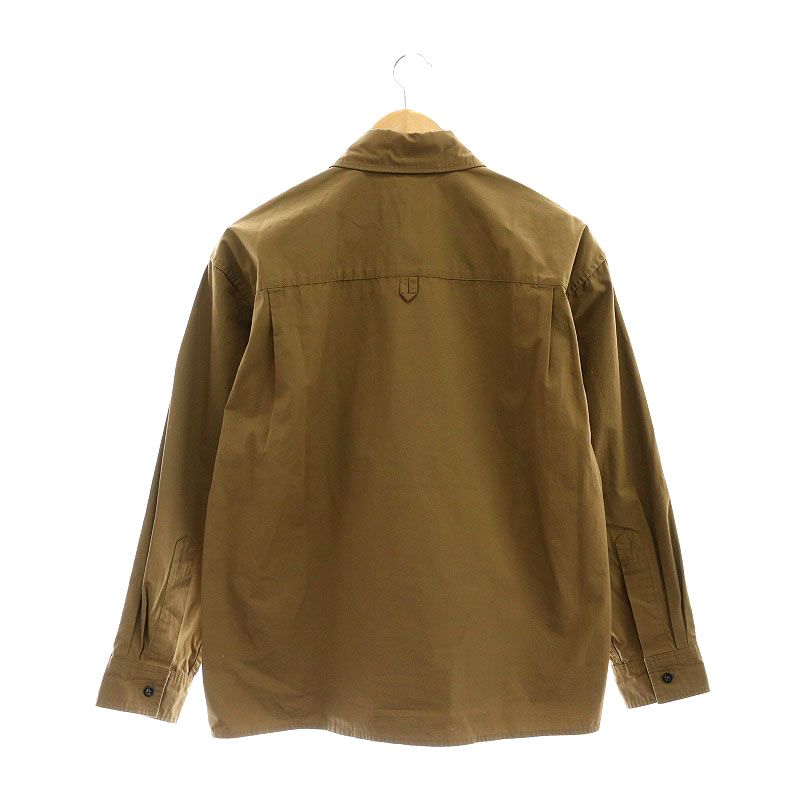【新品未使用】 MHL. DRY COTTON POPLIN MHL./DRY COTTON POPLIN SHIRT (GREEN)