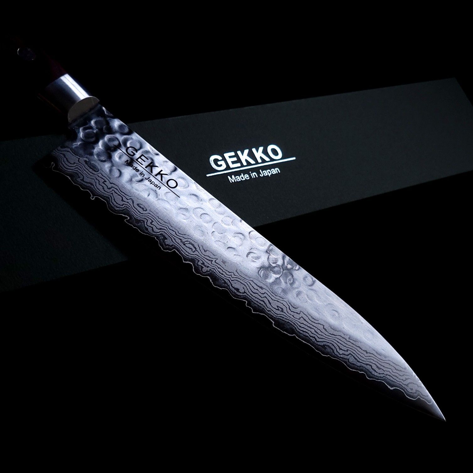 VG10 ダマスカス 牛刀包丁180mm G1703 月光作 - メルカリ