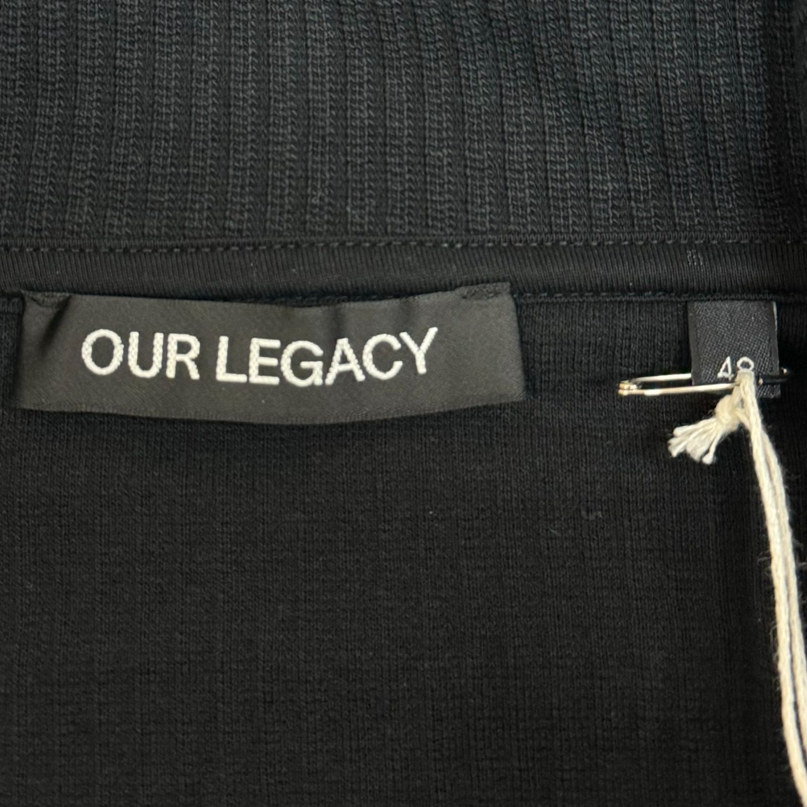 定価58300円 新品 24SS OUR LEGACY SHRUNKEN FULLZIP POLO