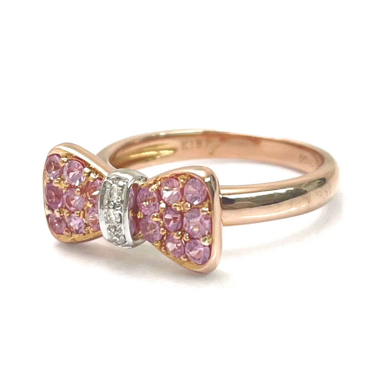 Ponte Vecchio / ポンテヴェキオ ピンクサファイア ダイヤリング  