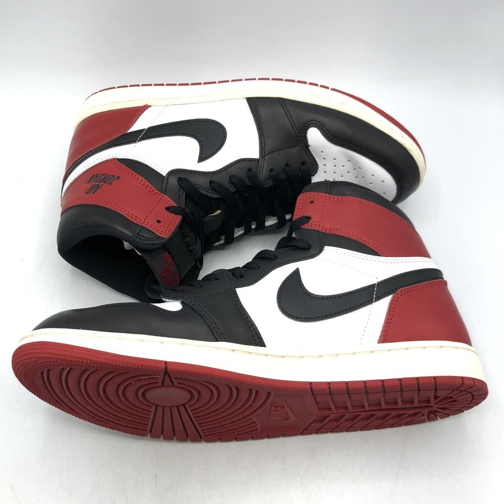  Nike Air Jordan 1 Retro High OG Black Toe Reimagined 30 cm DZ 5485-106 スニーカー ナイキ エアジョーダン1 17 その他 靴