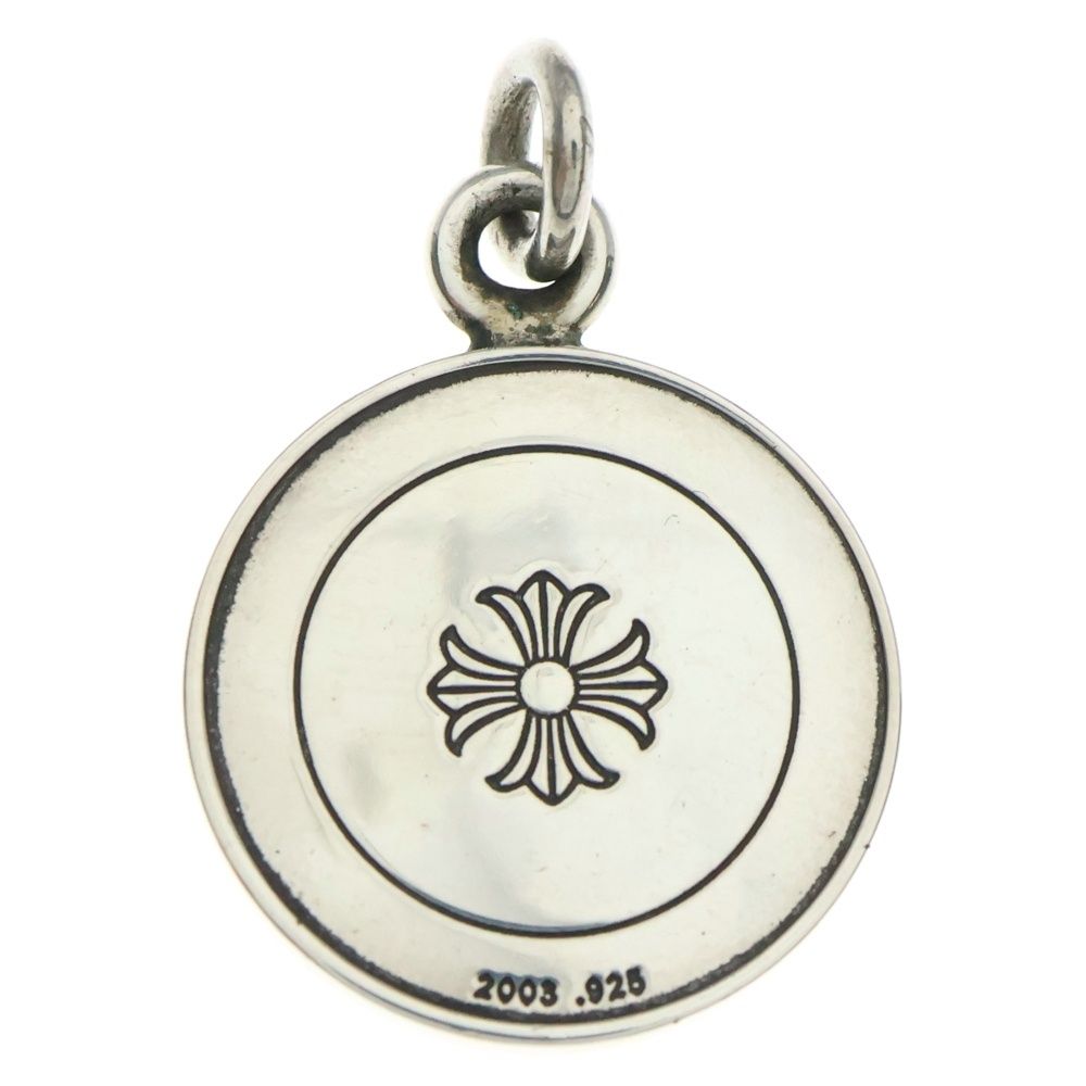 CHROME HEARTS クロムハーツ CHRM ANGL MDL V 2 エンジェルメダルチャーム ペンダントトップ シルバー BCA 229