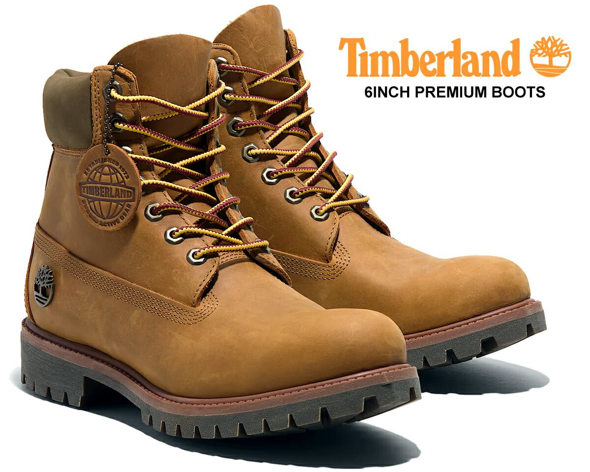 ティンバーランド 6インチ ブーツ Timberland 6INCH PREMIUM BOOTS WHEAT FULL GRAIN a2p6w-en1 ウィート ウォータープルーフ レザー 防水