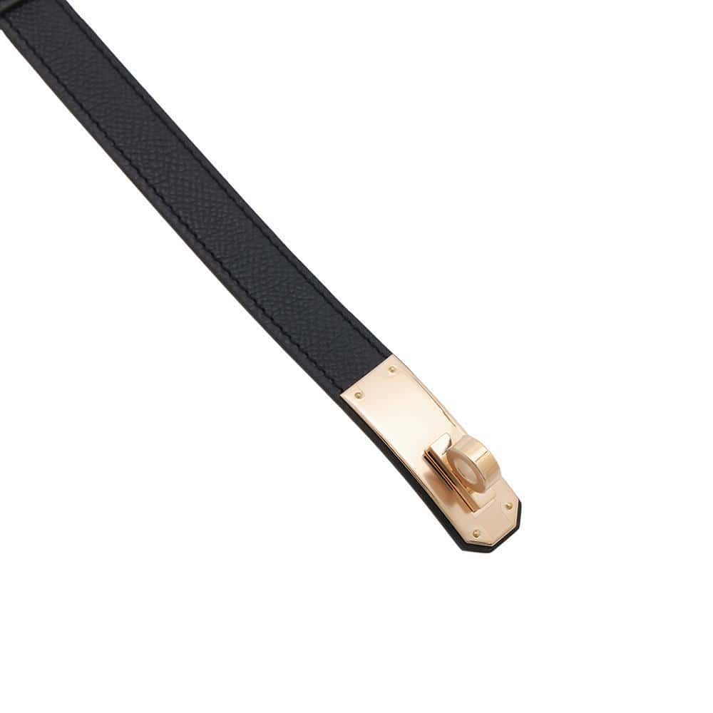 HERMES　レディース　ベルト　ベルトのみ　エトゥープ　ブラック HERMES レディース ベルト ベルトのみ エトゥープ ブラック
