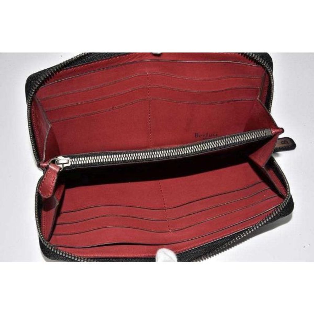 ベルルッティ　イタウバ　スクリットカリグラフィー　長財布 ベルルッティ イタウバ スクリットレザー ロングジップ