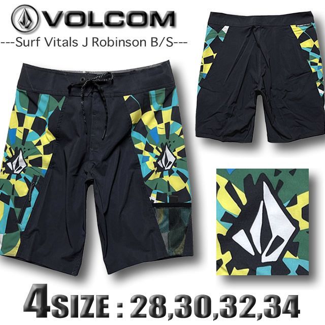 新品未使用】VOLCOM ボルコム サーフパンツ メンズ 水着 Sサイズ 受け持っ