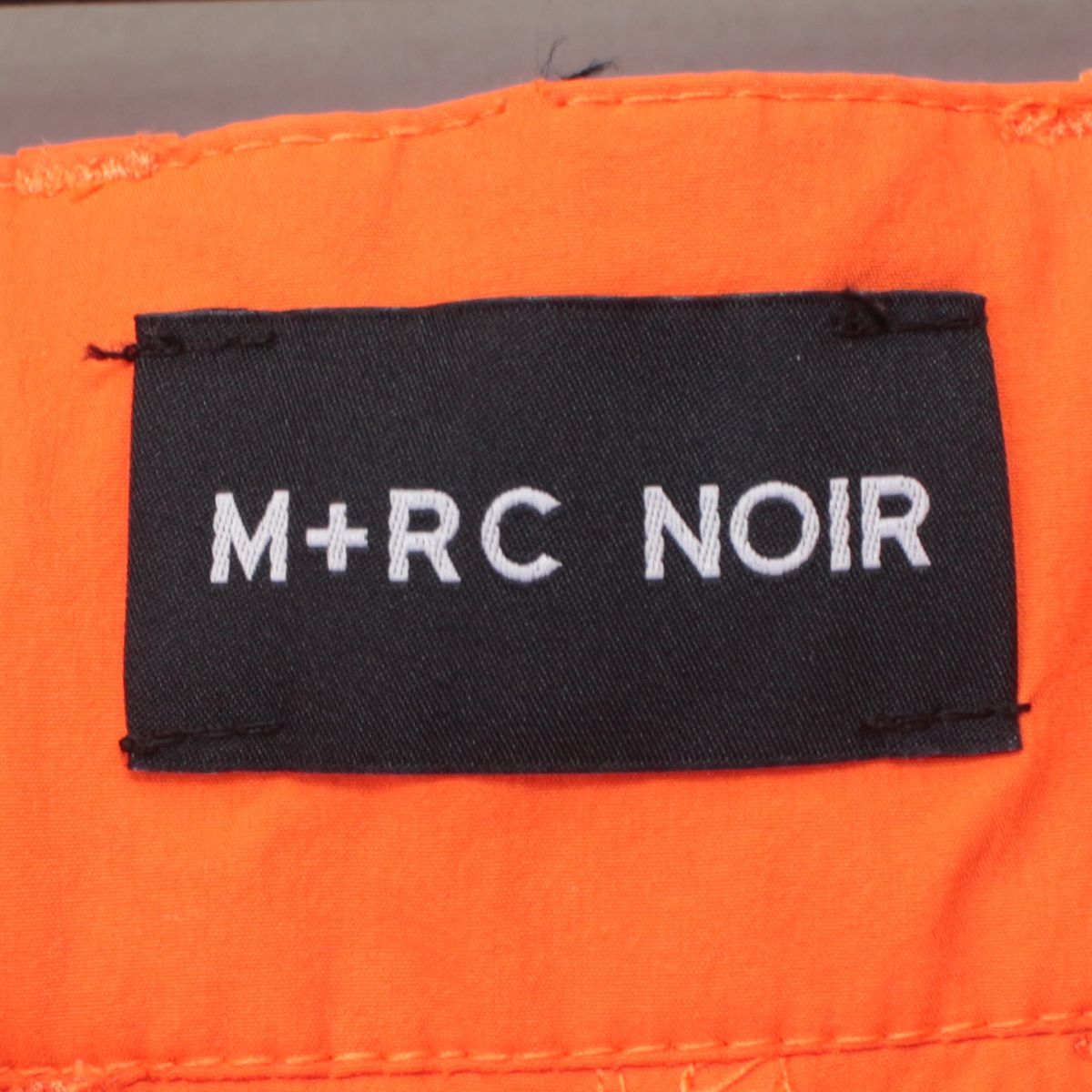 マルシェノア M+RC NOIR ナイロンパンツ オレンジ Mサイズ