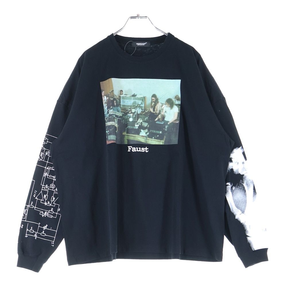 アンダーカバー　undercover 長袖カットソー UNDERCOVER アンダーカバー クロスボーン ブレイン L/S 長袖 T