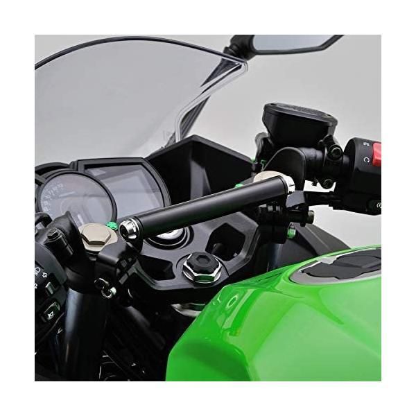 デイトナ バイク用 クランプバー Ninja400/Ninja250専用 マルチバー