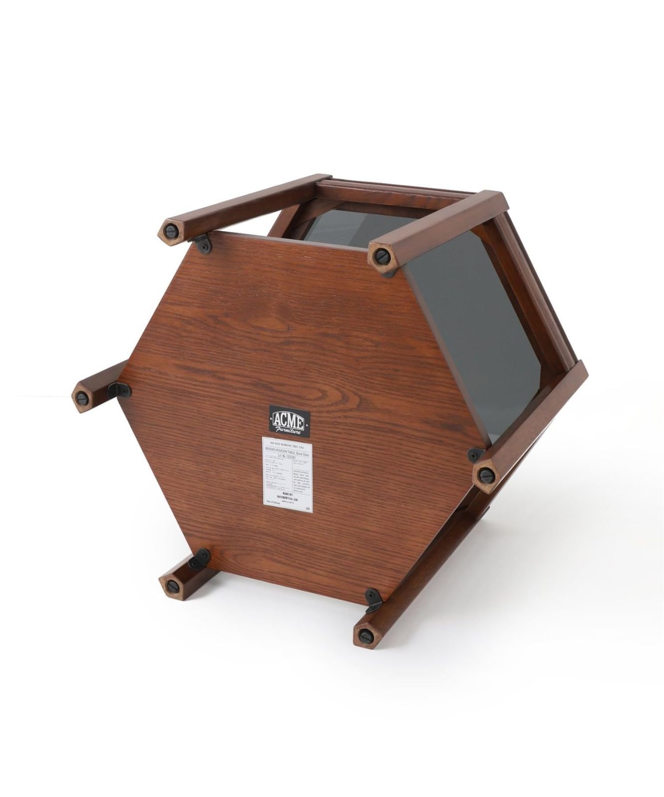 美品 【ACME Furniture】BROOKS HEXAGON TABLE ACME Furniture BROOKS