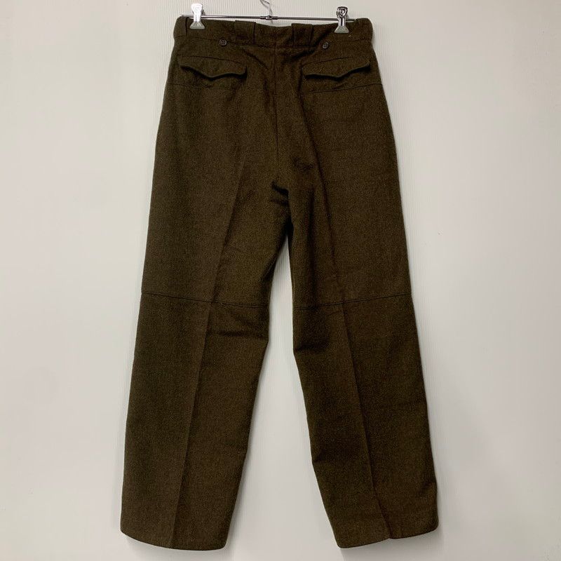 品 FRENCH ARMY フレンチ アーミー 50S-60S 50-60年代 MILITARY TUCK WOOL PANTS ミリタリー タック ウール パンツ ボトムス ズボン 157-251005-cs-01-izu