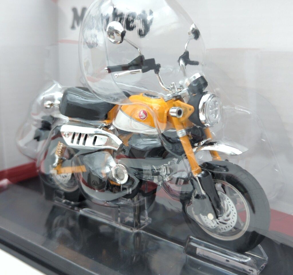 1/12完成品バイクシリーズ Honda Monkey 125 バナナイエロー Amazon | スカイネット 1/12 完成品バイク ホンダ Monkey125